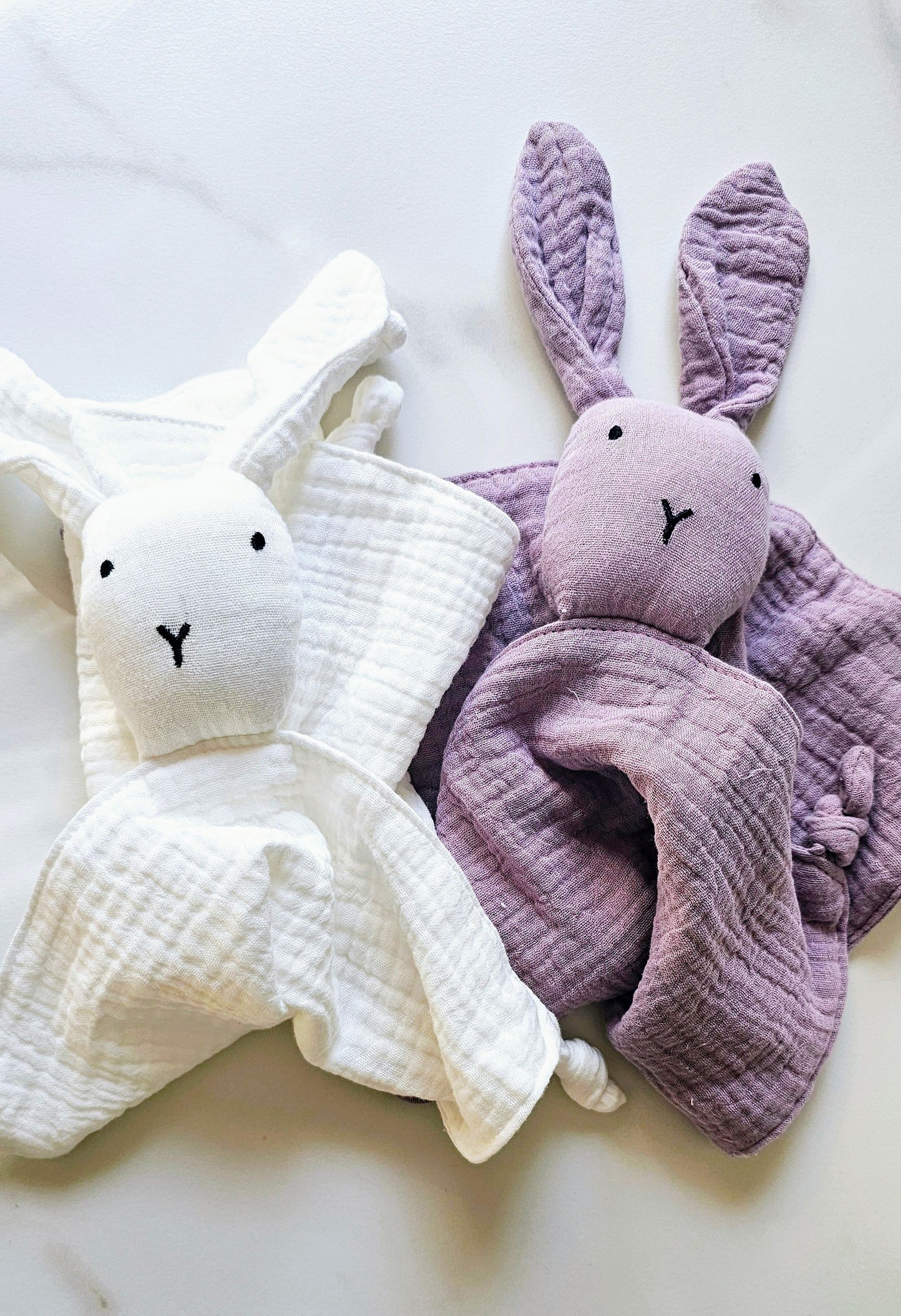 Muslin Bunny Comforter