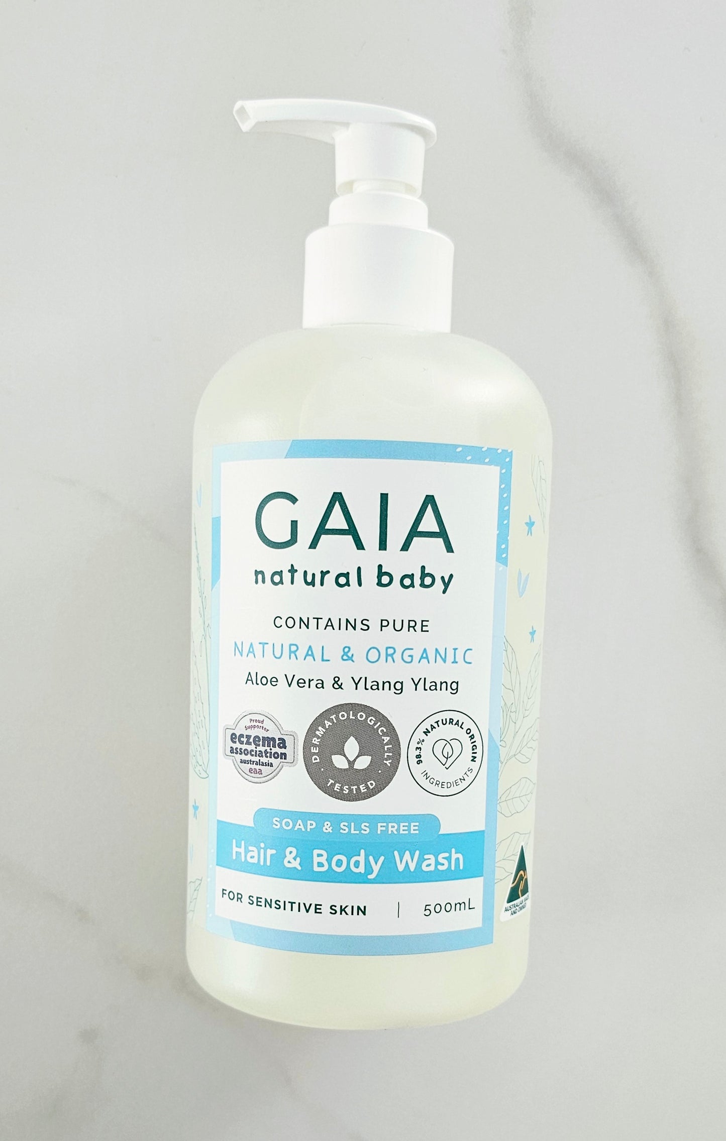 GAIA Natural Baby Hair & Body Wash