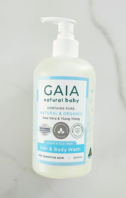 GAIA Natural Baby Hair & Body Wash