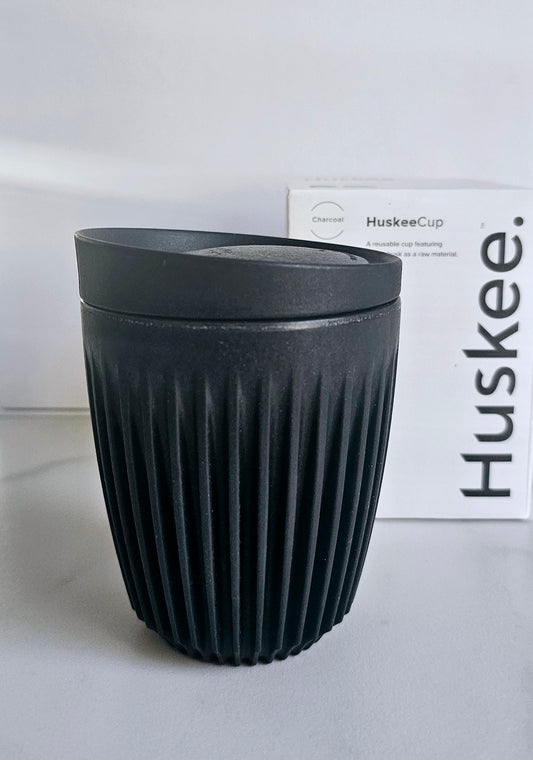 Huskee travel cup black